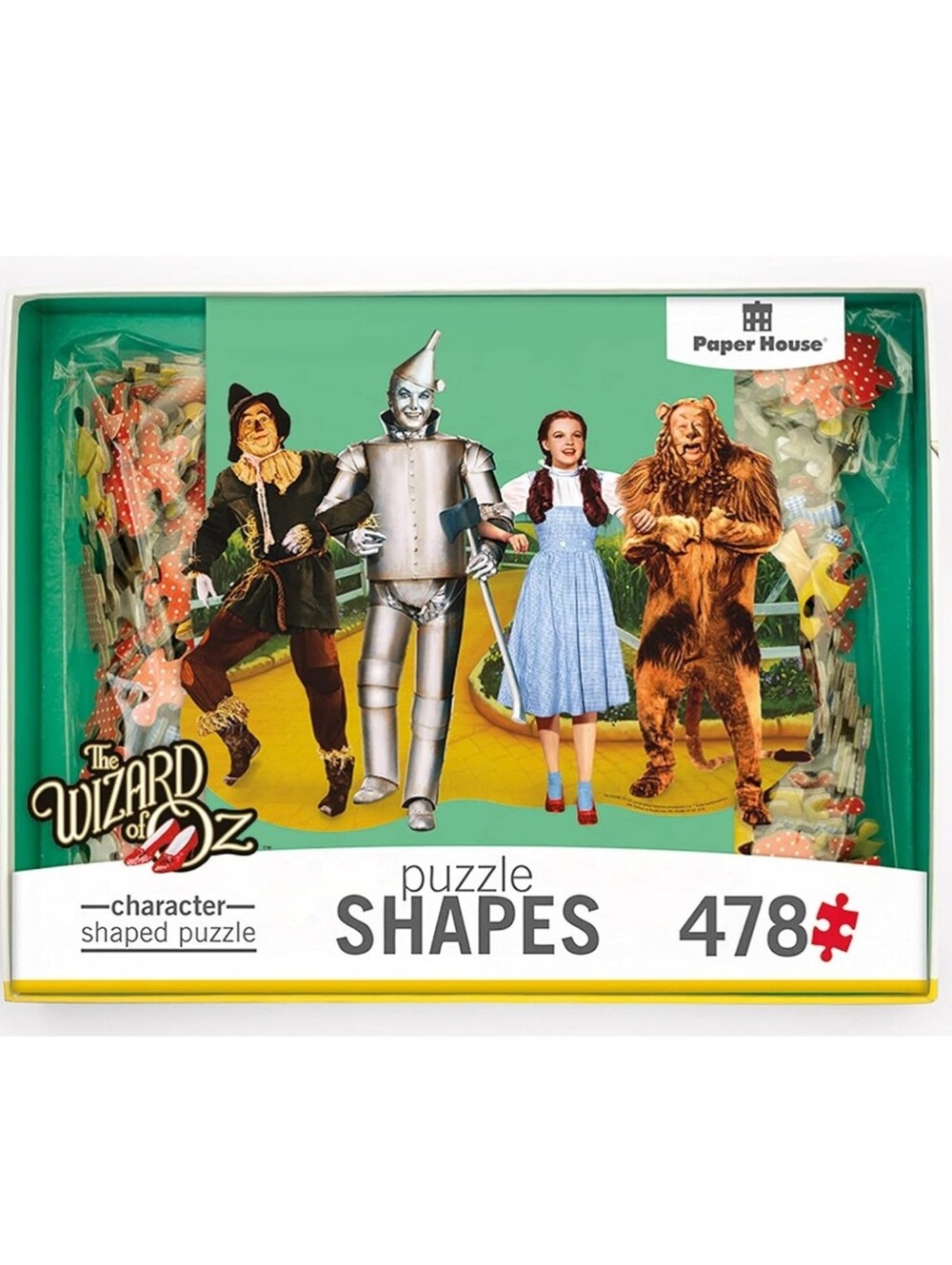 Wizard Of Oz Character Shaped Puzzle - 478 Piece Jigsaw Puzzle